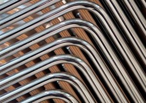 خمکاری لوله استیل خطوط آب