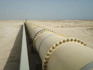 خمکاری لوله در خطوط انتقال آب صنعتی